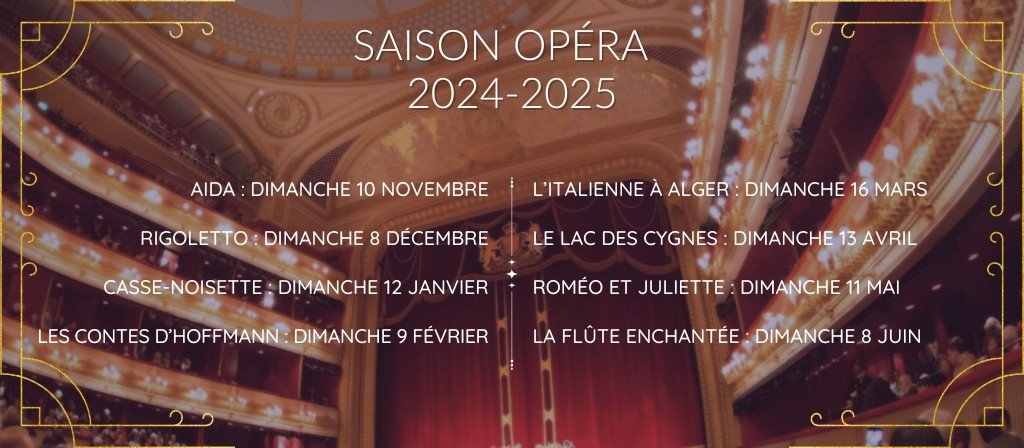 actualité OPERA 24-25